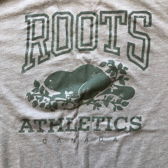Roots Athletics Long Sleeve Shirt in Gray Women’s Size L - Picture 6 of 11